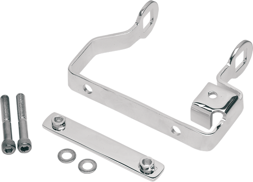 Coil Mount Bracket - Harley Davidson - Chrome - Lutzka's Garage