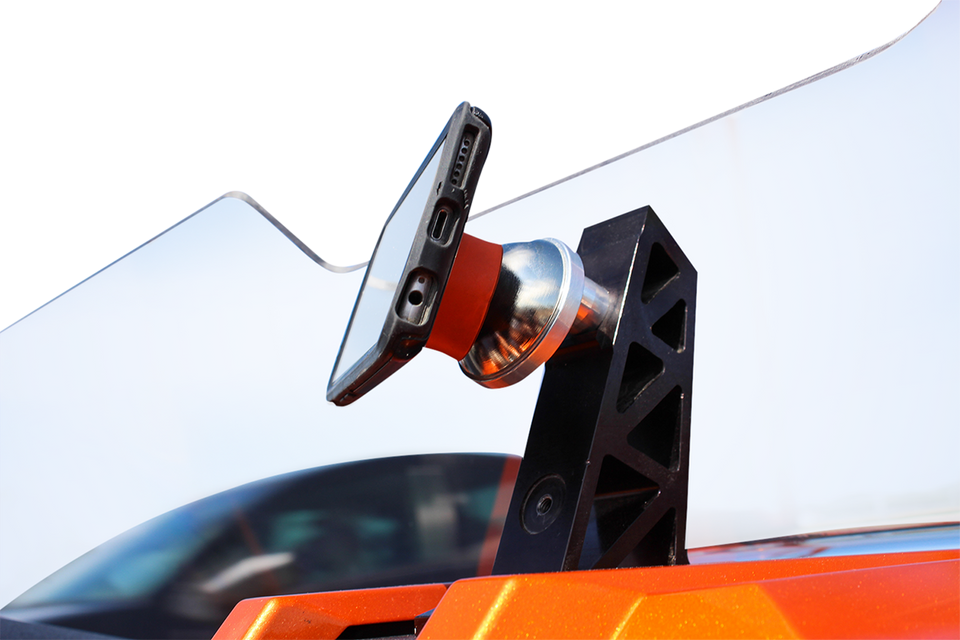 Handlebar Mount - iOmount™ - Slingshot - Black - Lutzka's Garage