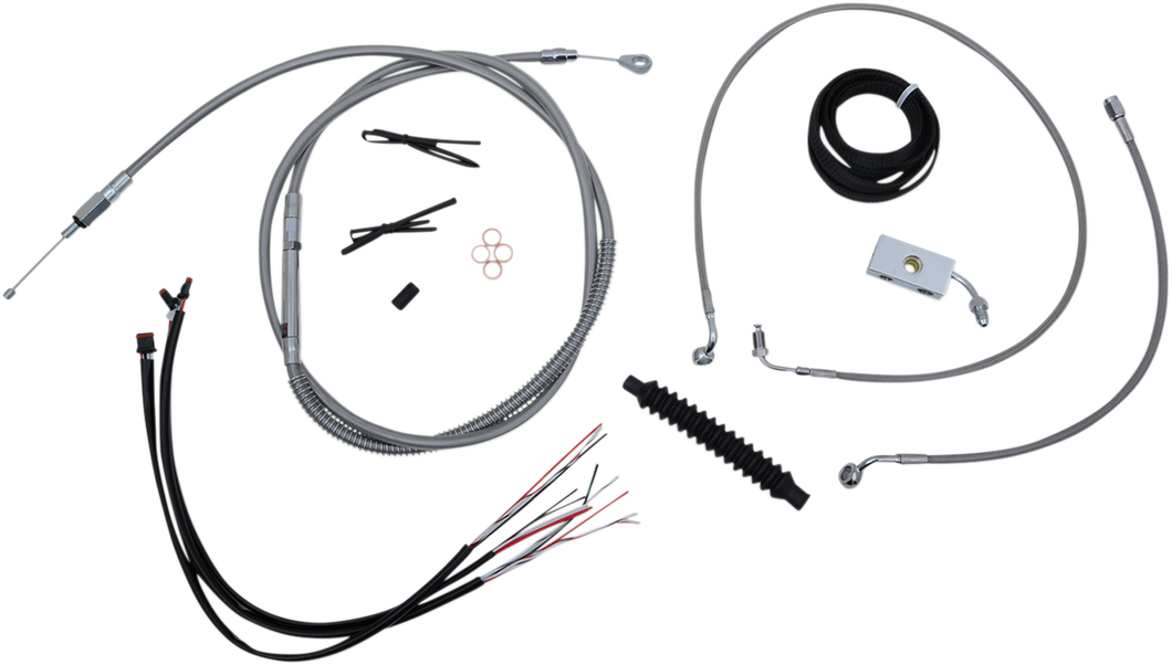 Handlebar Cable/Brake Line Kit - Complete - 15
