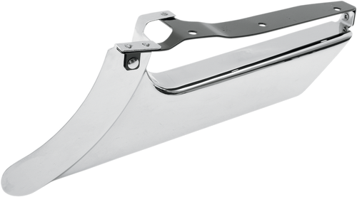 Lower Belt Guard - 04-13 XL - Chrome - Lutzka's Garage