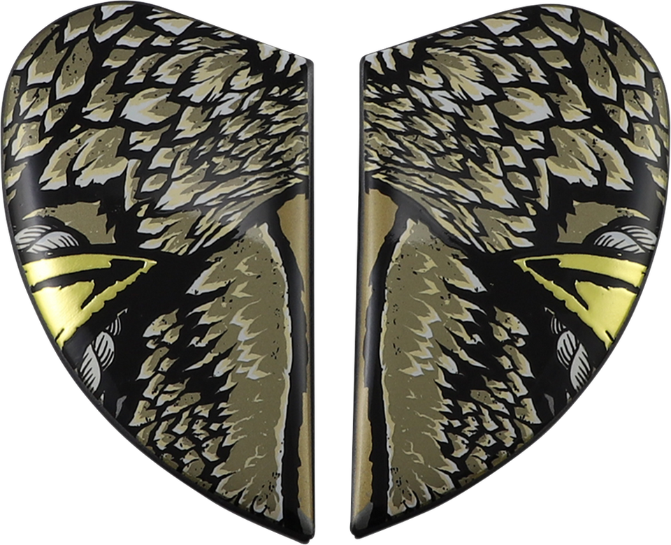 Airform Side Plates - Semper Fi - Gold - Lutzka's Garage