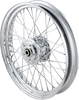 Front Wheel - Dual Disc/No ABS - Chrome - 19"x2.50" - Lutzka's Garage