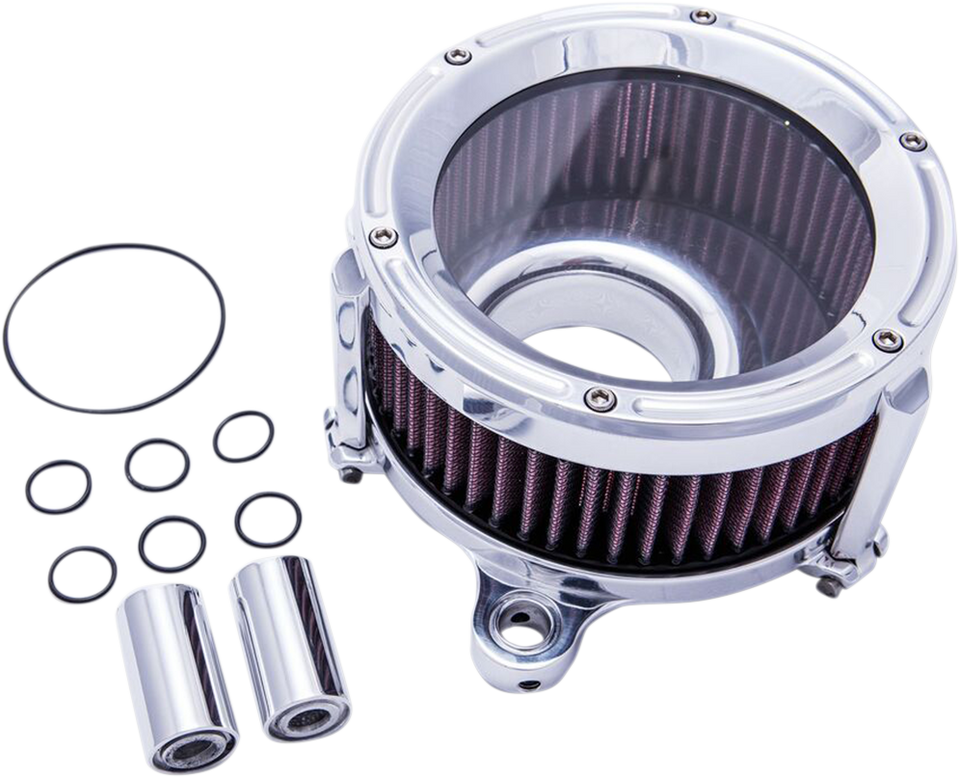 Assault Air Cleaner - Chrome - 17+ FL - Lutzka's Garage