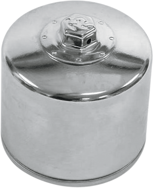 Oil Filter - Chrome - Big Twin - Lutzka's Garage