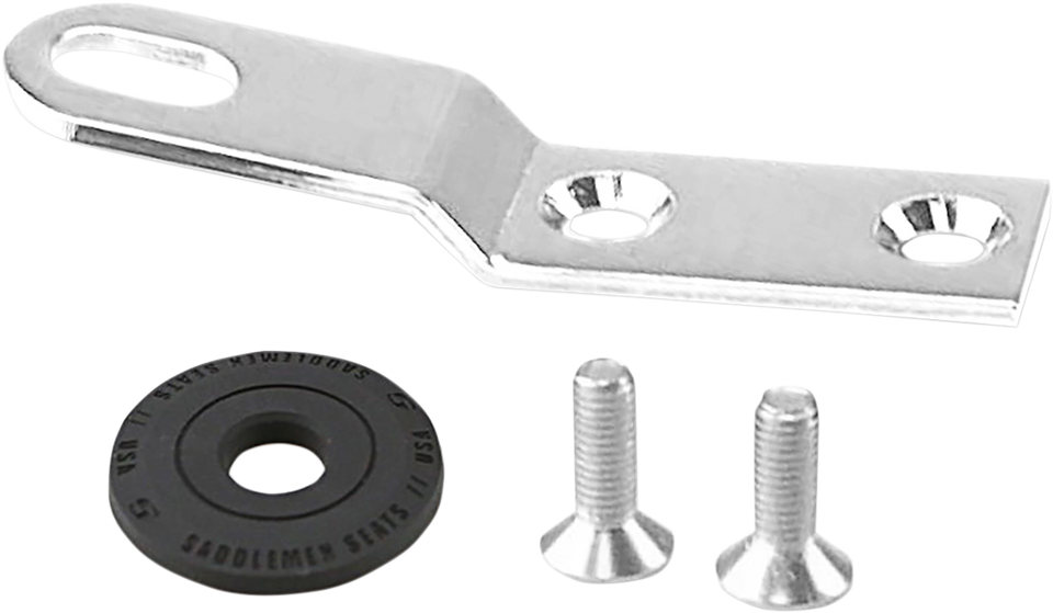 Seat Bracket - Chrome - 1/4"-28 - Lutzka's Garage