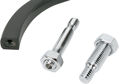 Oval Mirror - Black - Right - Lutzka's Garage