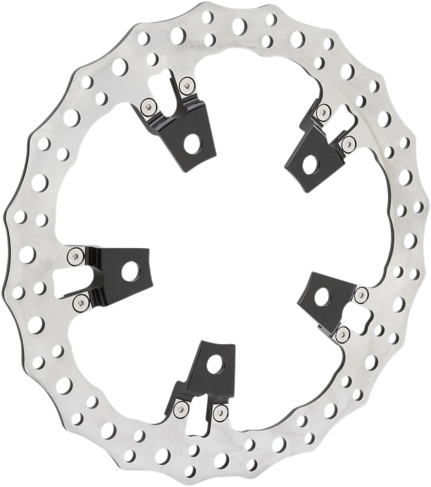 Jagged Right Brake Rotor - Touring - 14" - Lutzka's Garage