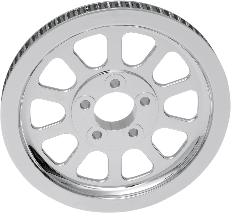 Chrome Rear Pulley - 66-Tooth - Lutzka's Garage