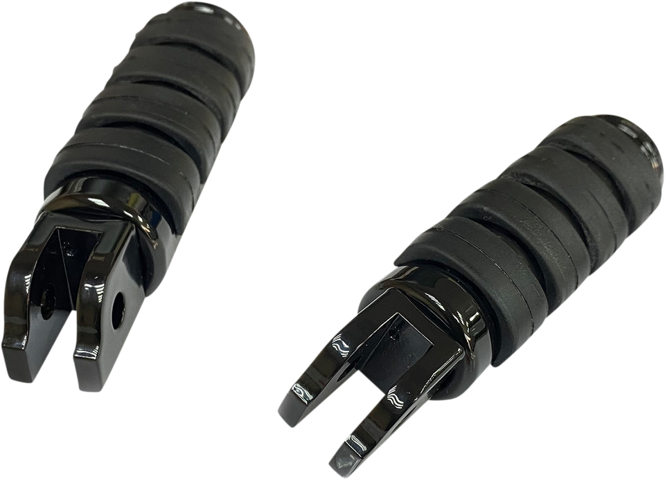 FML Soft-Ride Footpegs - Black - Softail - Lutzka's Garage