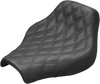 Renegade Solo Seat - Lattice Stitched - Black - Lutzka's Garage