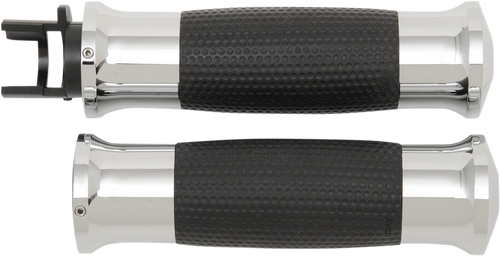 Grips - Gel - Indian - Chrome - Lutzka's Garage