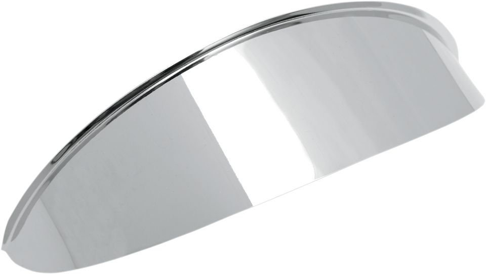 Visor for 5 3/4" Headlight - Chrome - Lutzka's Garage