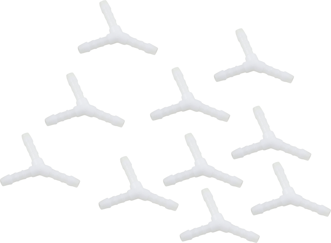 Y-Connector Fuel Line Fittings - 3/16