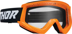 Combat Goggles - Racer - Flo Orange/Black - Lutzka's Garage