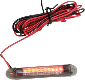 TruFLEX® LED Strip - 2.2" - Red/Smoke - Lutzka's Garage