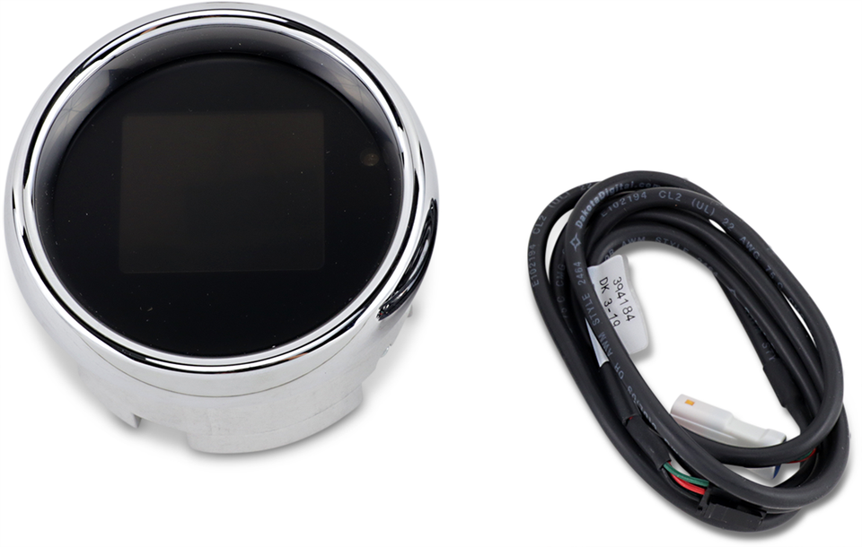 Tank Speedometer - Chrome Bezel - 3-3/8"