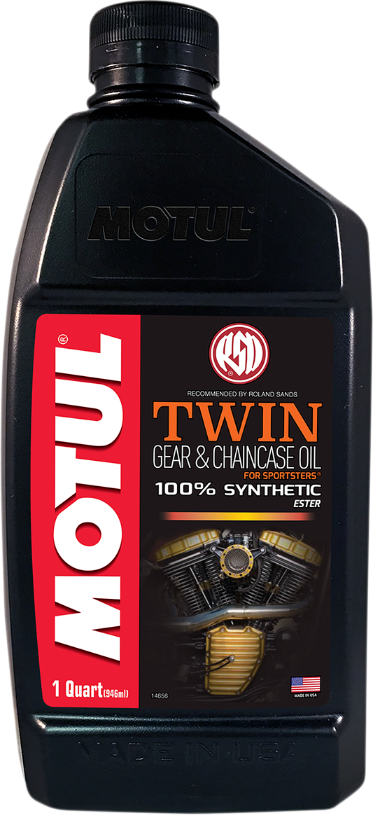 V-Twin  Synthetic Gear & Chaincase Oil - 1 U.S. quart