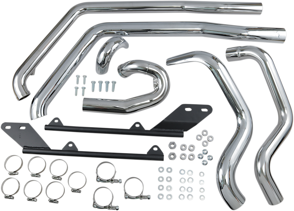 Tru Dual Exhaust - 07-17 Softail