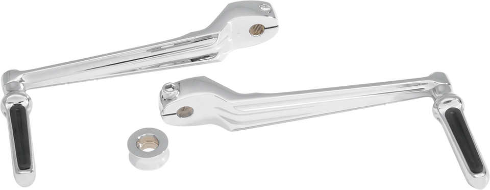 Heel/Toe Shift Lever - Chrome - FLHT 84+ - Lutzka's Garage