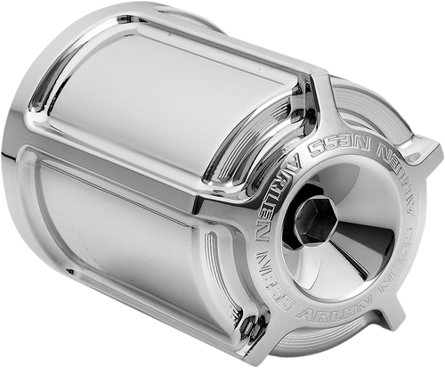 Beveled Oil Filter - Chrome - Lutzka's Garage