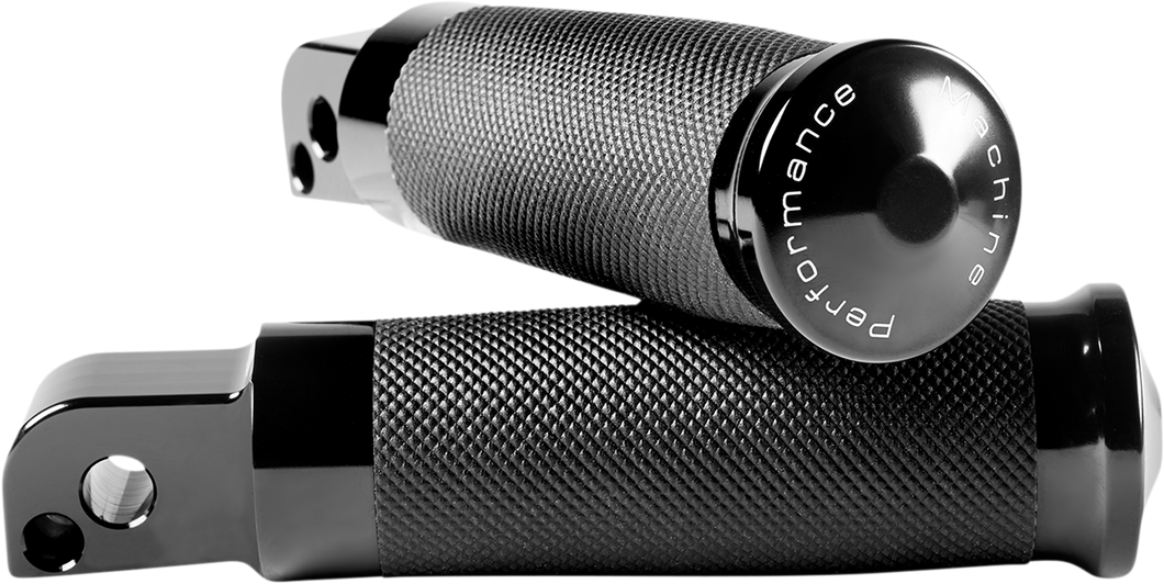 Contour Footpeg - M8 - Passenger - Black - Lutzka's Garage