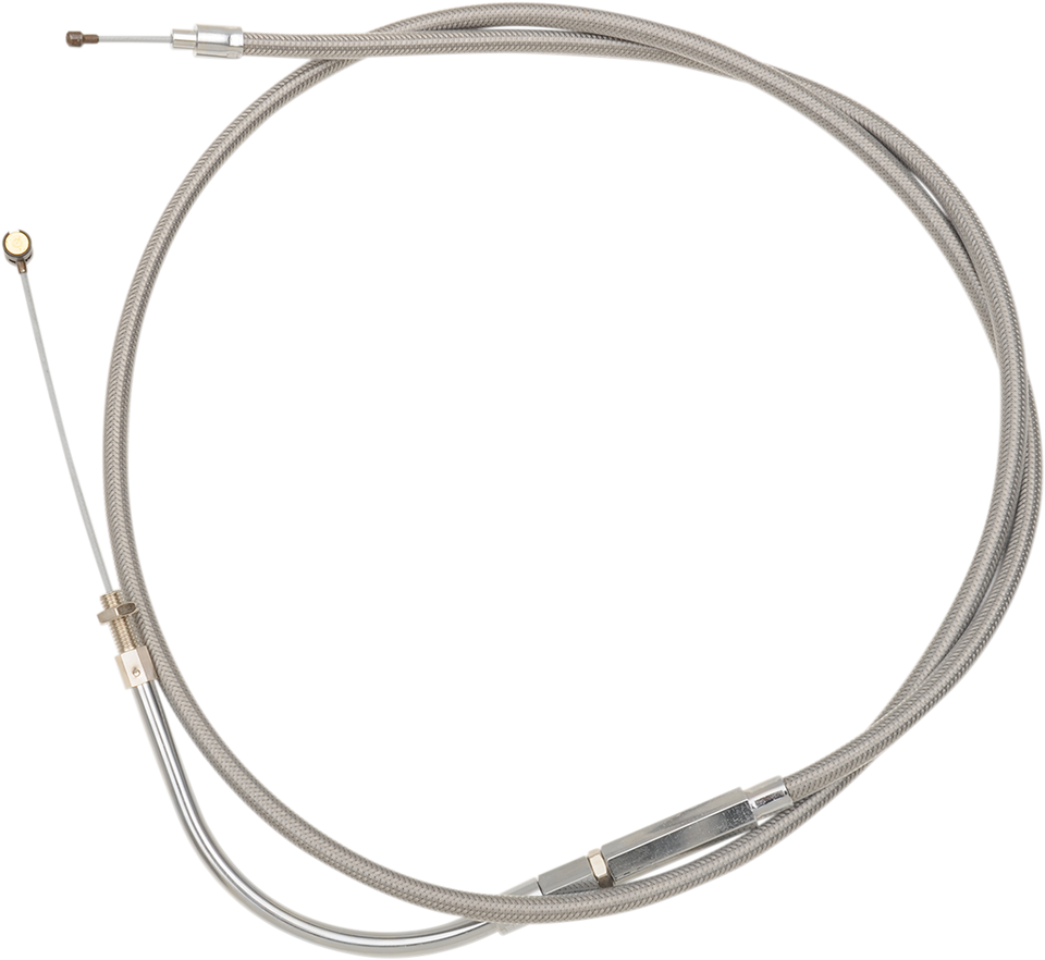 Clutch Cable - +6" - Victory - Stainless Steel - Lutzka's Garage