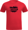 Youth Aerosol T-Shirt - Red - XS - Lutzka's Garage