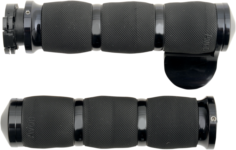 Grips - Air Cushion - Touring - Throttle Boss - Anodized - Lutzka's Garage