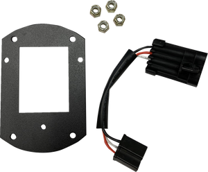Mounting Kit - Headlight - Satin Black - FXLRST - Lutzka's Garage