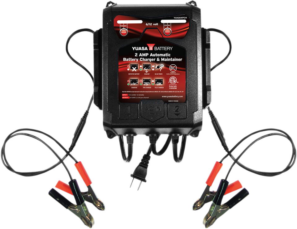 Battery Charger - 2A 6/12V