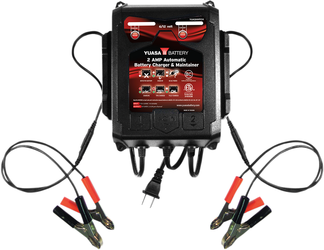 Battery Charger - 2A 6/12V