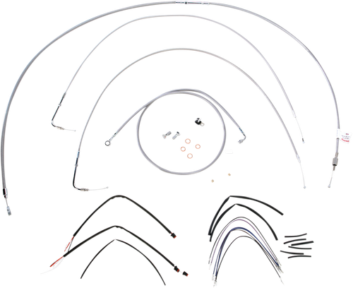 Handlebar Cable/Brake Line Kit - Complete - 18