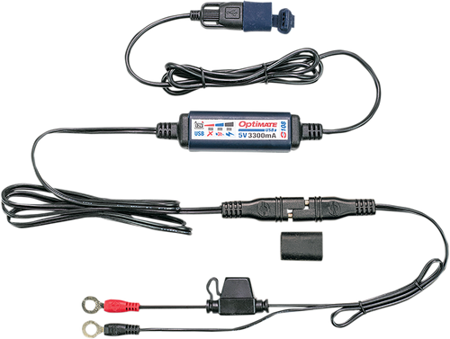 SAE to USB Power Cable O-108 - With Battery Lead