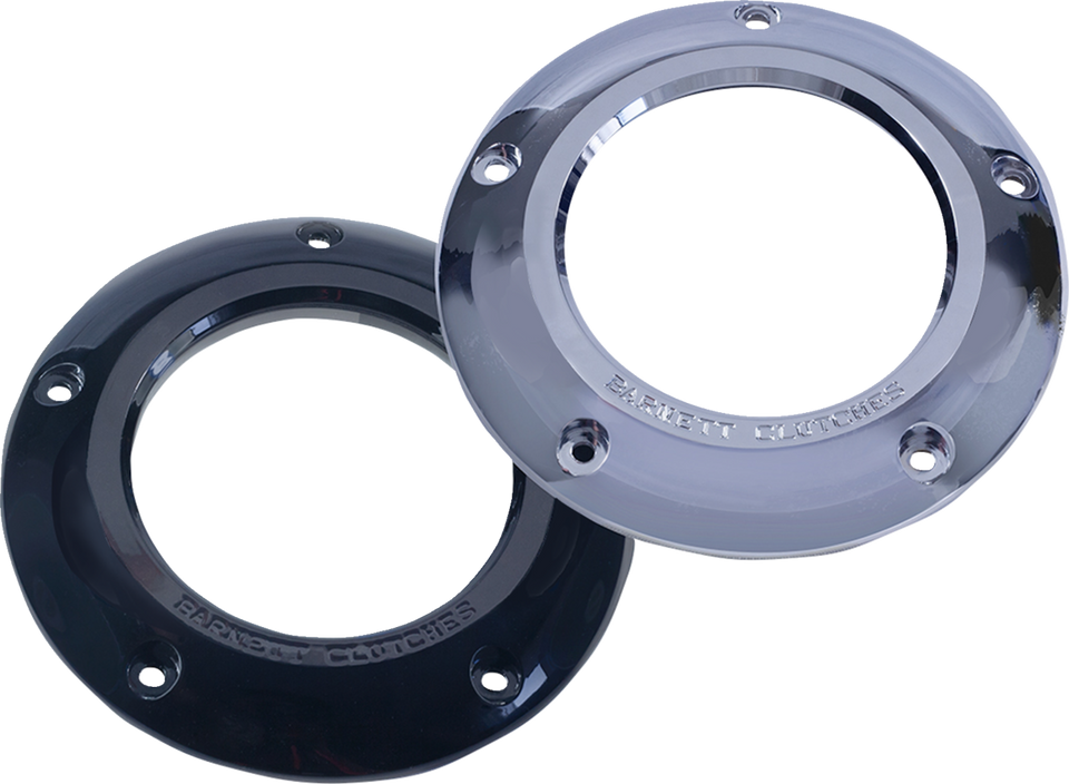 Derby Cover - Clear Black - M8 Softail