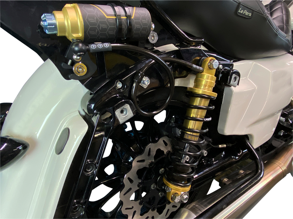 REVO ARC Remote Reservoir Shocks - Heavy Duty - Gold - 13" - 14+ FL - Lutzka's Garage