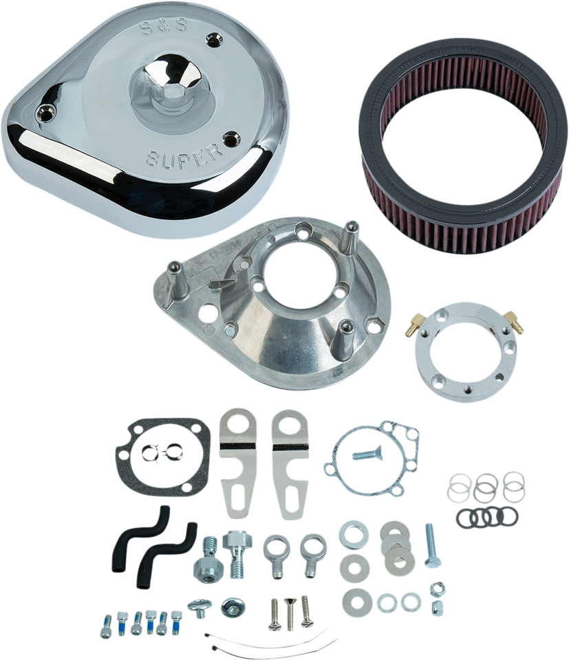 Teardrop Air Cleaner - Chrome - XL - Lutzka's Garage