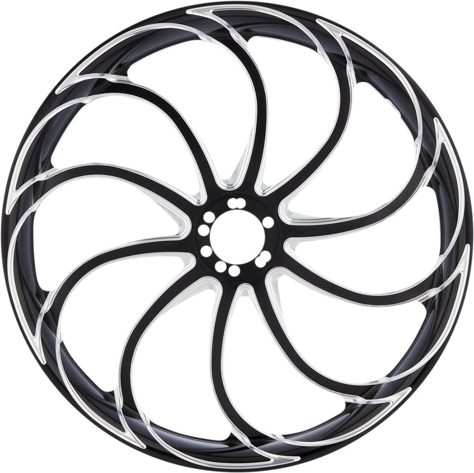 Drift Rim - Front - Black - 21"x3.50" - Lutzka's Garage