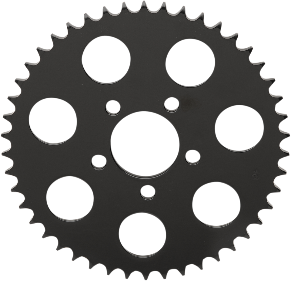 Rear Sprocket - Gloss Black - Flat - 46 Tooth - Lutzka's Garage
