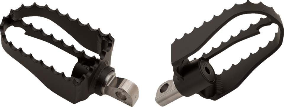 MX Footpegs - Driver/Passenger - Black - Lutzka's Garage