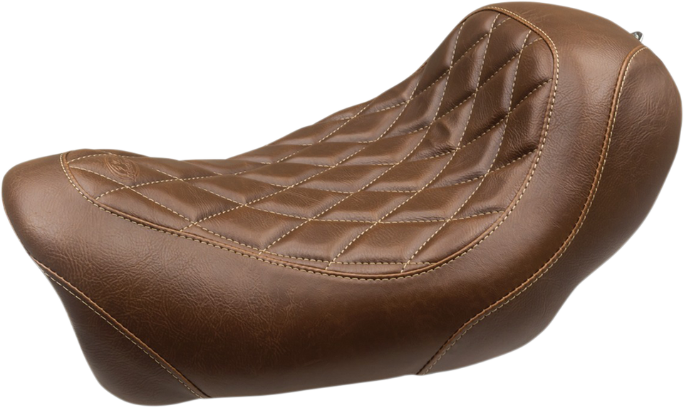 Wide Tripper Seat - Diamond - Brown - Lutzka's Garage