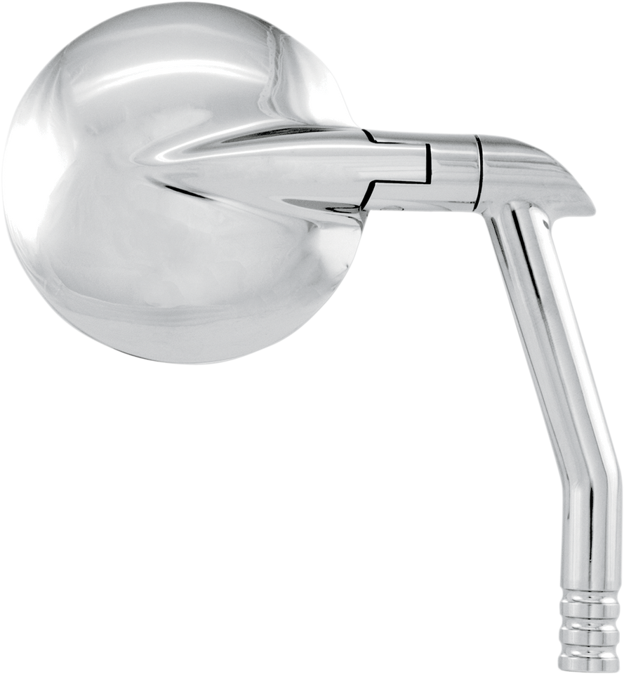 Vision Mirror - Round - Chrome - Lutzka's Garage