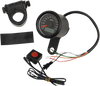 1.87"MPH Programmable Mini Electronic Speedometer with Odometer/Tripmeter - Matte Black - Black Face - Lutzka's Garage