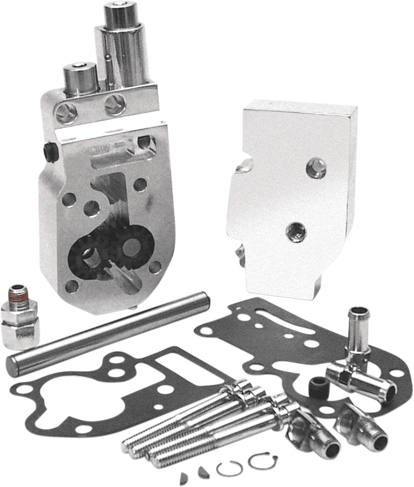 Flow Pro 1 Billet Oil Pump - Polished