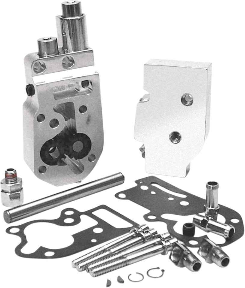 Flow Pro 1 Billet Oil Pump - Polished