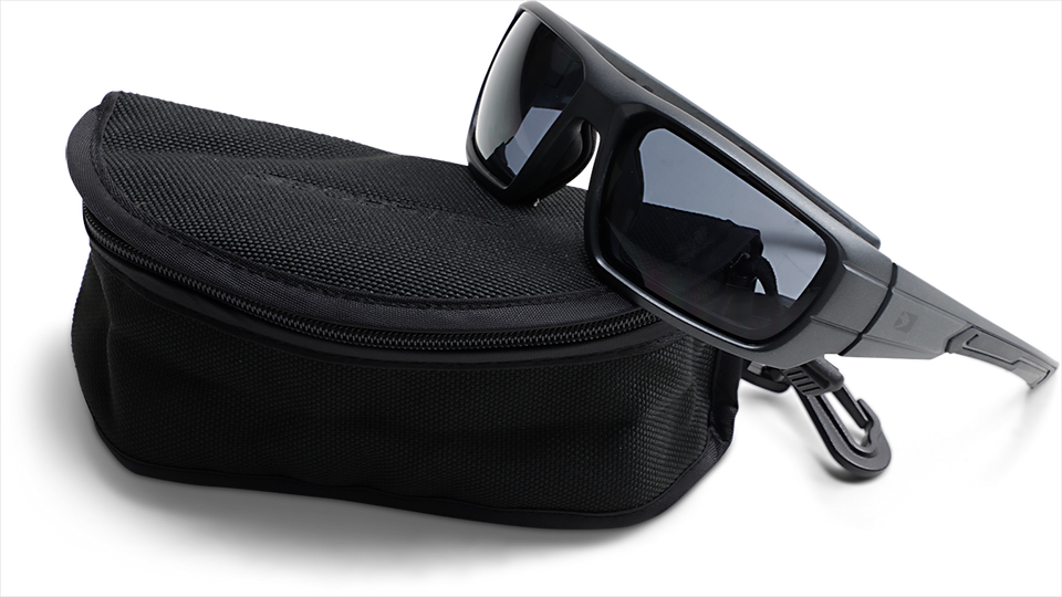 Mission Sunglasses - Matte Gunmetal - Smoke - Lutzka's Garage