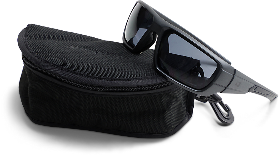 Mission Sunglasses - Matte Gunmetal - Smoke - Lutzka's Garage