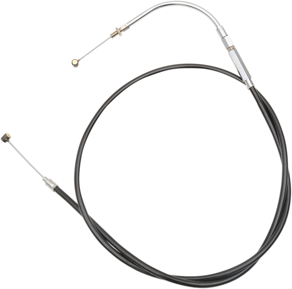 Clutch Cable - +6" - Victory - Black - Lutzka's Garage