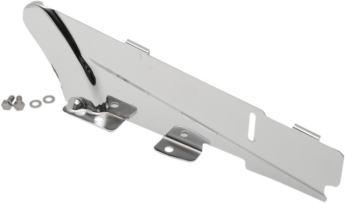 Lower Belt Guard - 07-17 FXD/FXDWG/FLD - Chrome - Lutzka's Garage