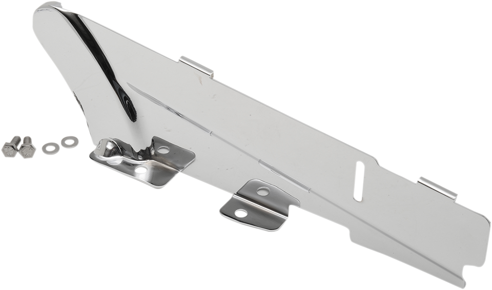 Lower Belt Guard - 07-17 FXD/FXDWG/FLD - Chrome - Lutzka's Garage