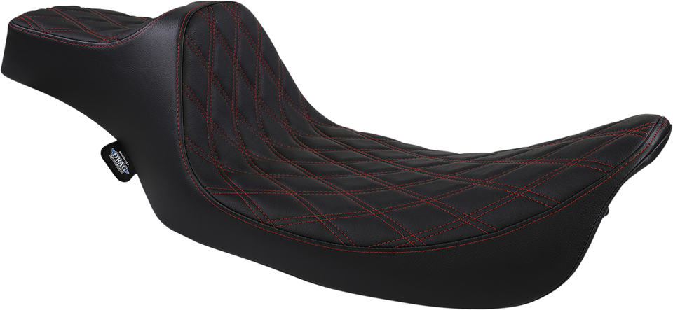 Extended Reach Predator III Seat - Double Diamond - Red - Lutzka's Garage